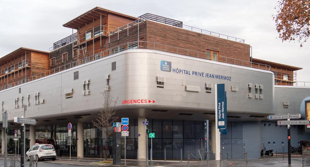 Entrée Hôpital prive Jean